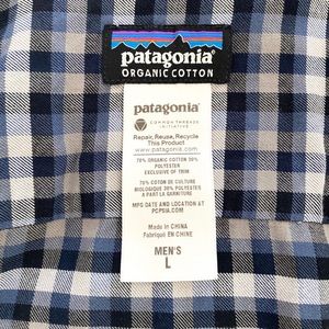 Patagonia Plaid Button Down Shirt